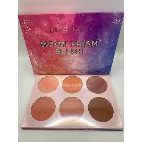 Lunar Beauty Moon Prism Blush Cheek Palette BNIB - Picture 4 of 8
